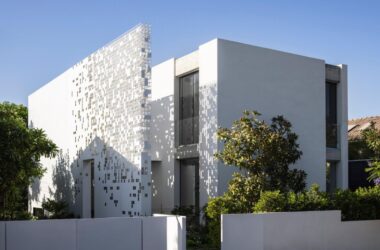 BIM建筑|一堵“逐渐消失”的墙,溶解像素屋 / Anderman Architects-BIM建筑网