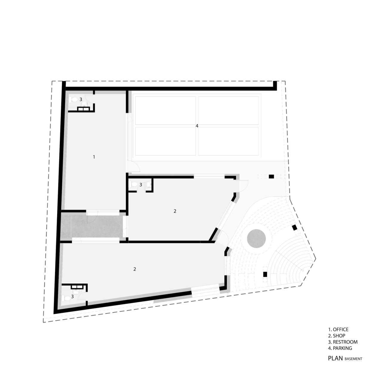 BIM建筑|通向街角的楼梯,Y2 综合大楼 / DAAL BIM建筑|通向街角的楼梯,Y2 综合大楼 / DAAL
