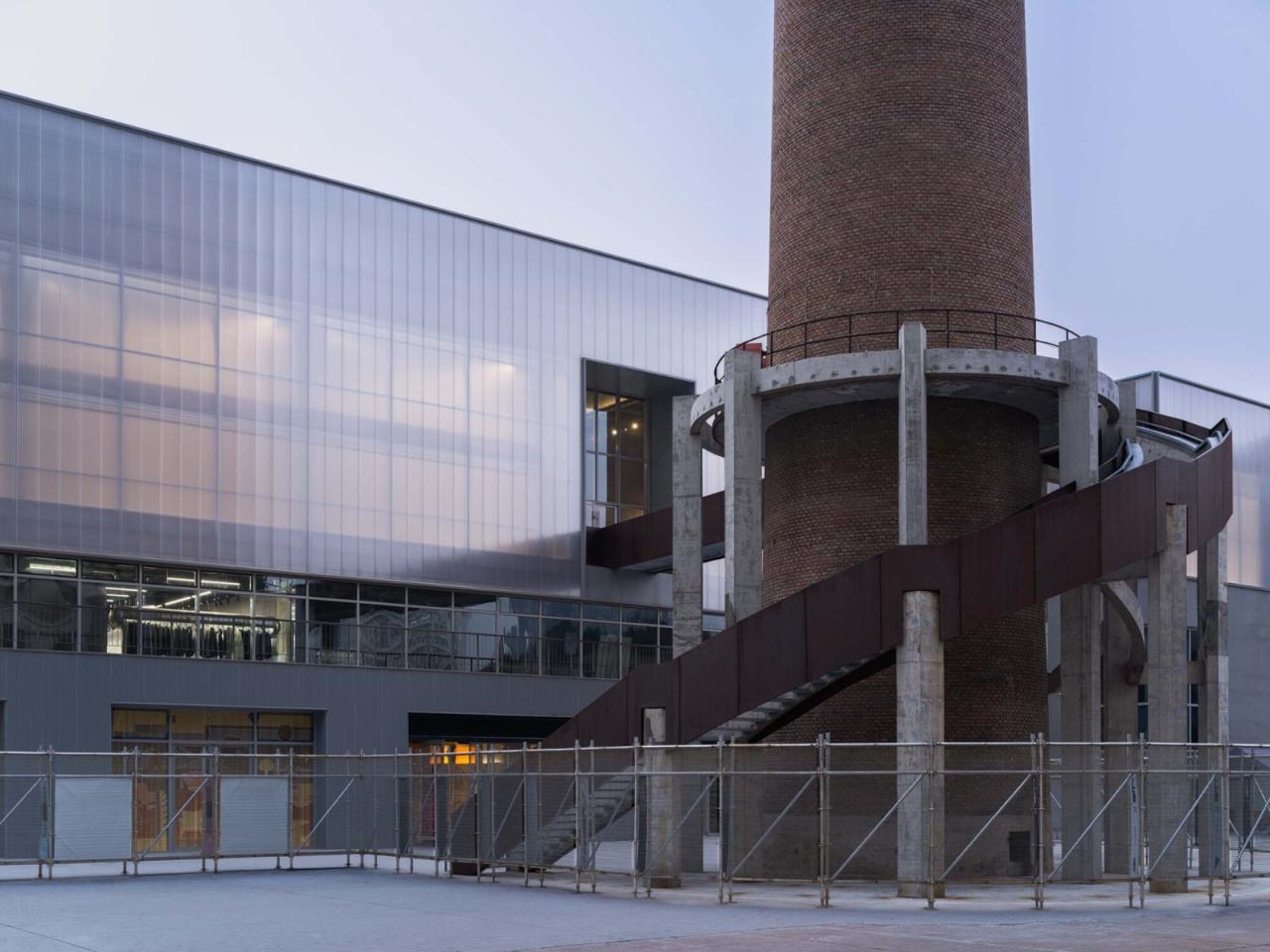 BIM建筑|山灰艺术社区,西安石油大学生活区锅炉房改造 / 日常建造 BIM建筑|山灰艺术社区,西安石油大学生活区锅炉房改造 / 日常建造