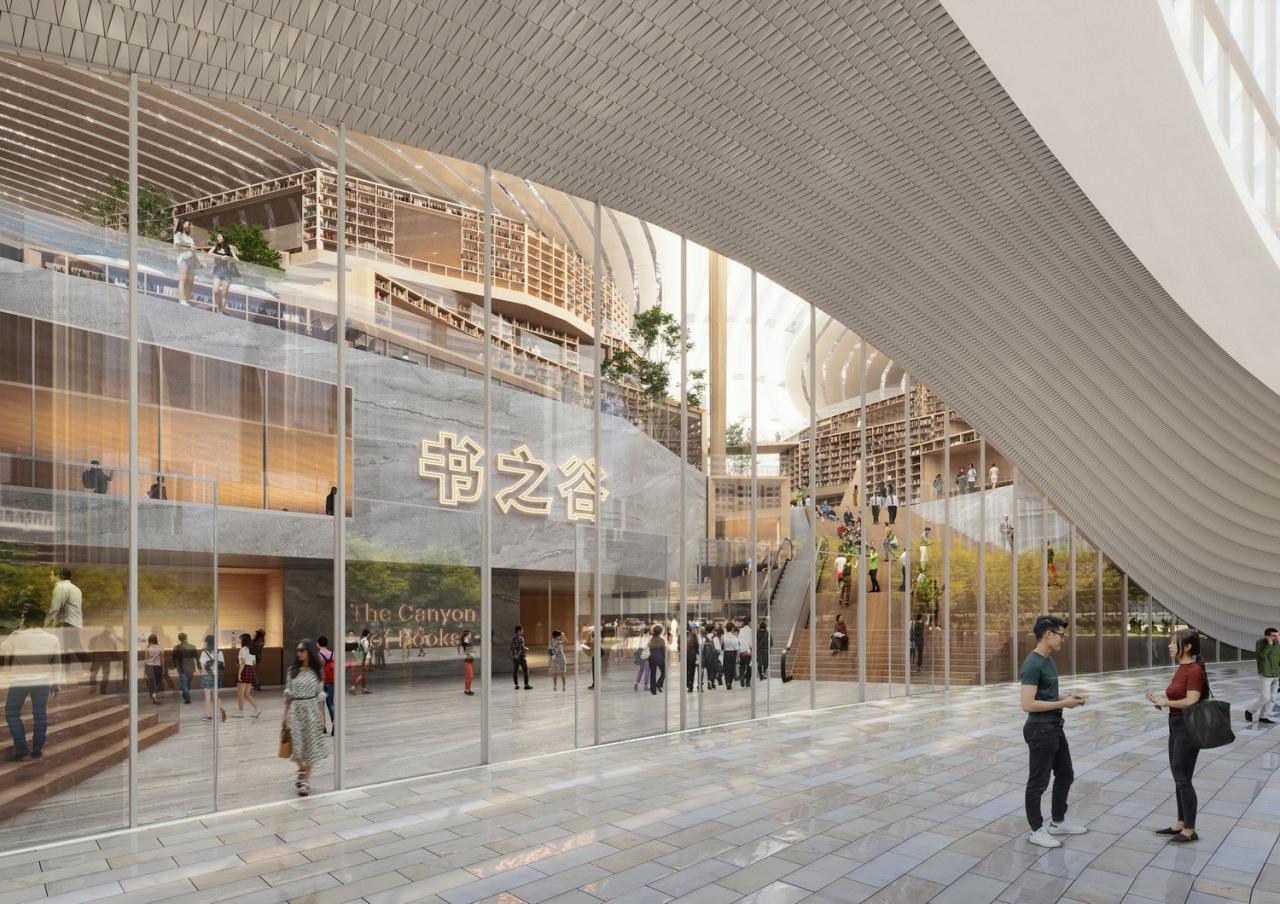 BIM建筑|武汉图书馆新馆:‘知识峡谷’方案中标 / MVRDV+浙大院 BIM建筑|武汉图书馆新馆:‘知识峡谷’方案中标 / MVRDV+浙大院