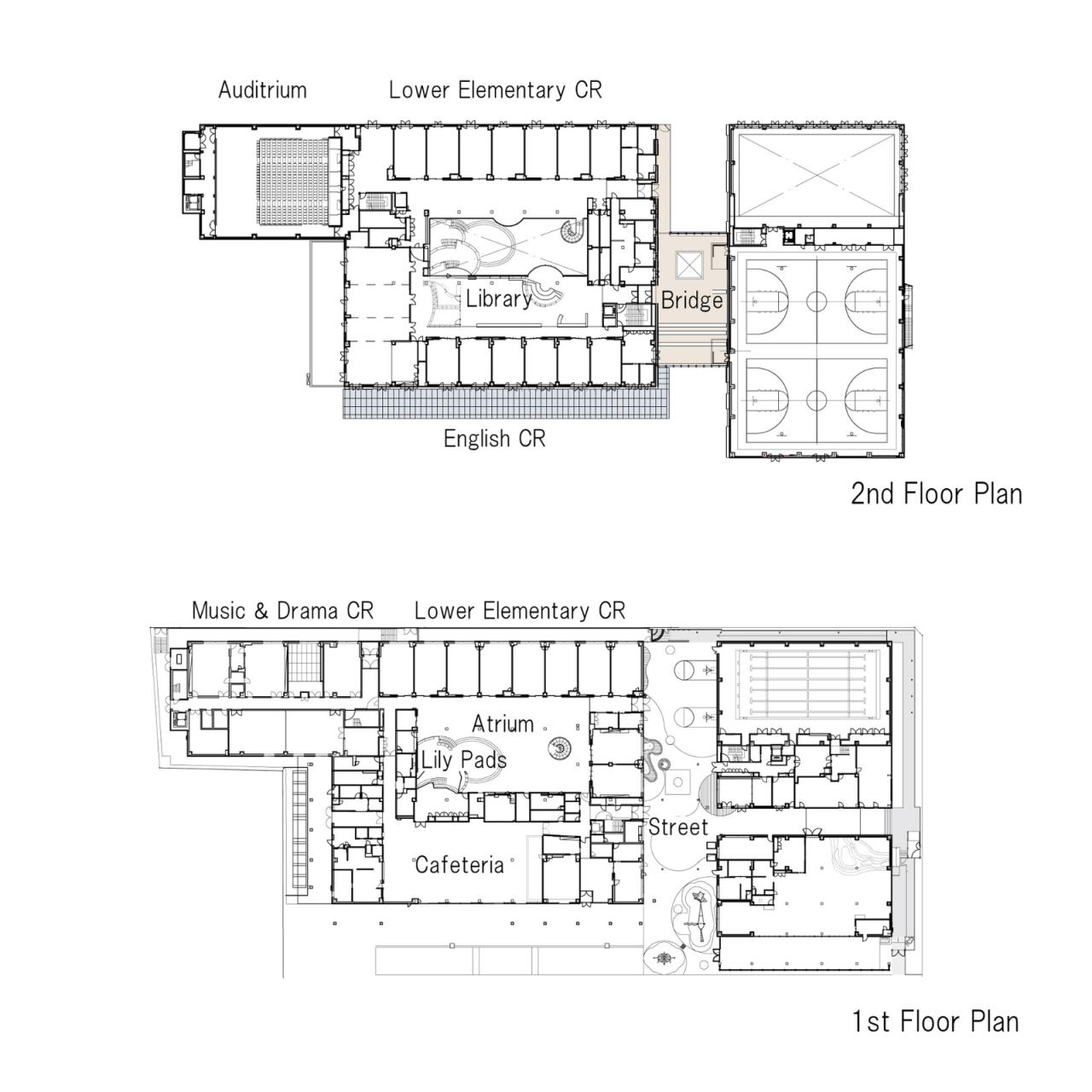 BIM建筑|横滨国际学校,内外均木质饰面 / 大成建设 + 隈研吾建筑都市设计事务所 BIM建筑|横滨国际学校,内外均木质饰面 / 大成建设 + 隈研吾建筑都市设计事务所
