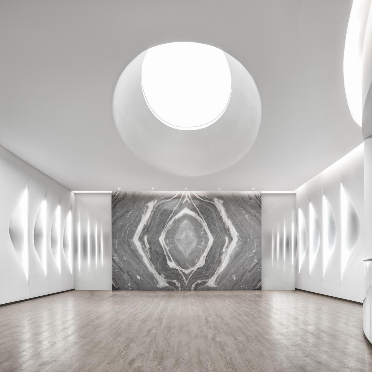 BIM建筑|数字水墨的有机生长:卓彦丽格医美诊所 / CAA室内新作 BIM建筑|数字水墨的有机生长:卓彦丽格医美诊所 / CAA室内新作
