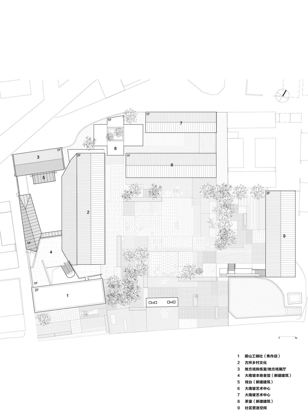 BIM建筑|大南坡大队部改造 / 场域建筑 BIM建筑|大南坡大队部改造 / 场域建筑