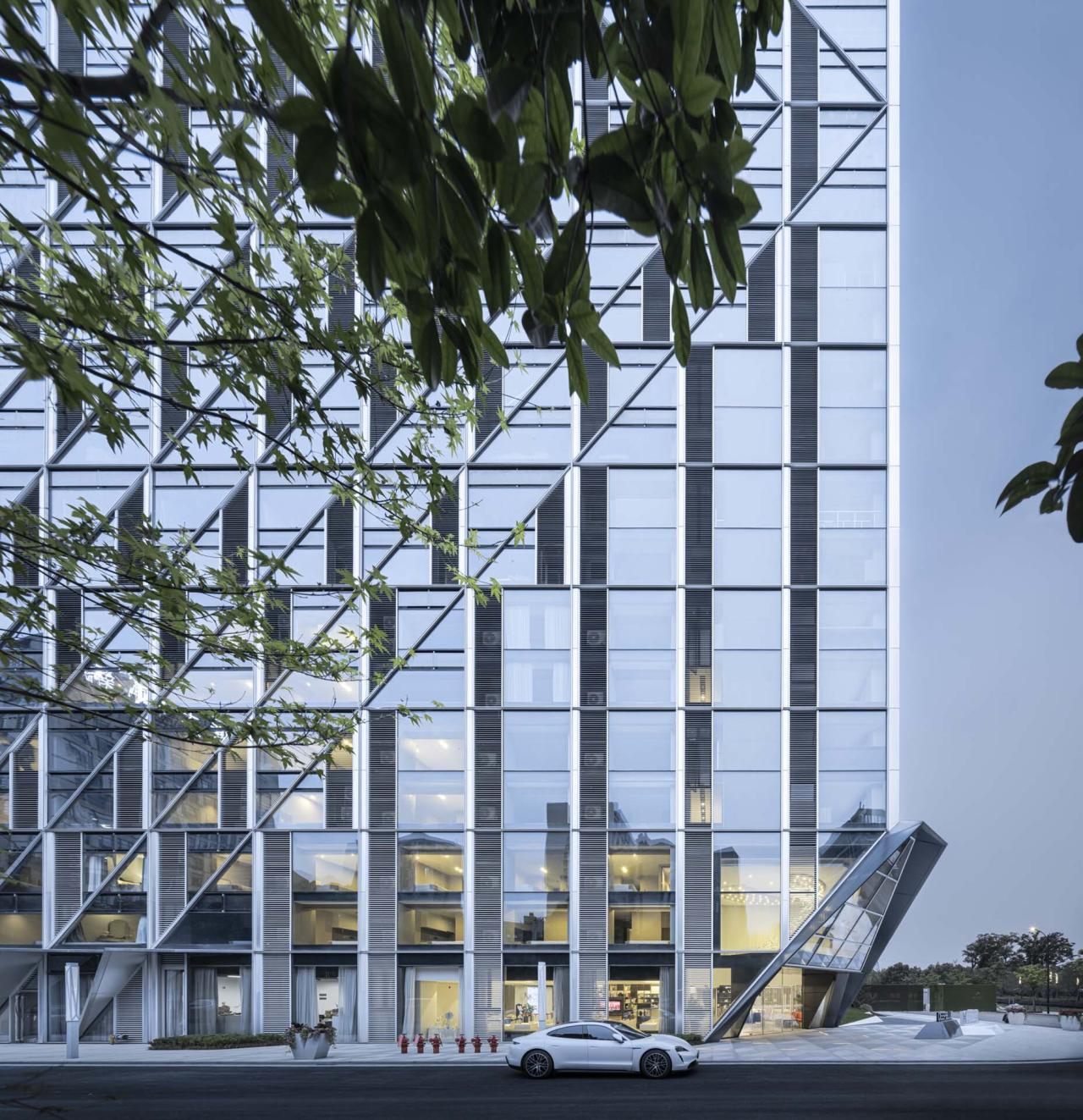 BIM建筑|杭州西溪深蓝 / GLA建筑设计 BIM建筑|杭州西溪深蓝 / GLA建筑设计