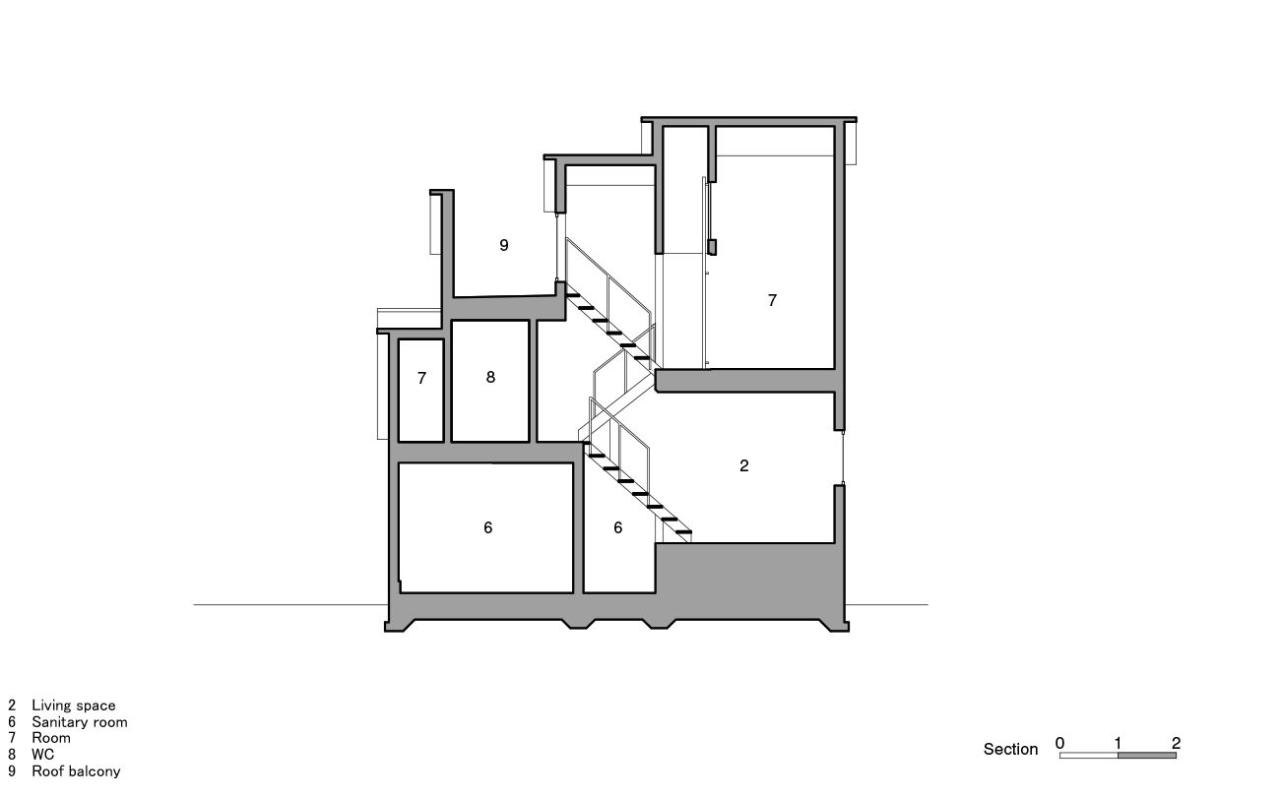 BIM建筑|邻里之间,Kohshien 住宅 / FujiwaraMuro Architects BIM建筑|邻里之间,Kohshien 住宅 / FujiwaraMuro Architects