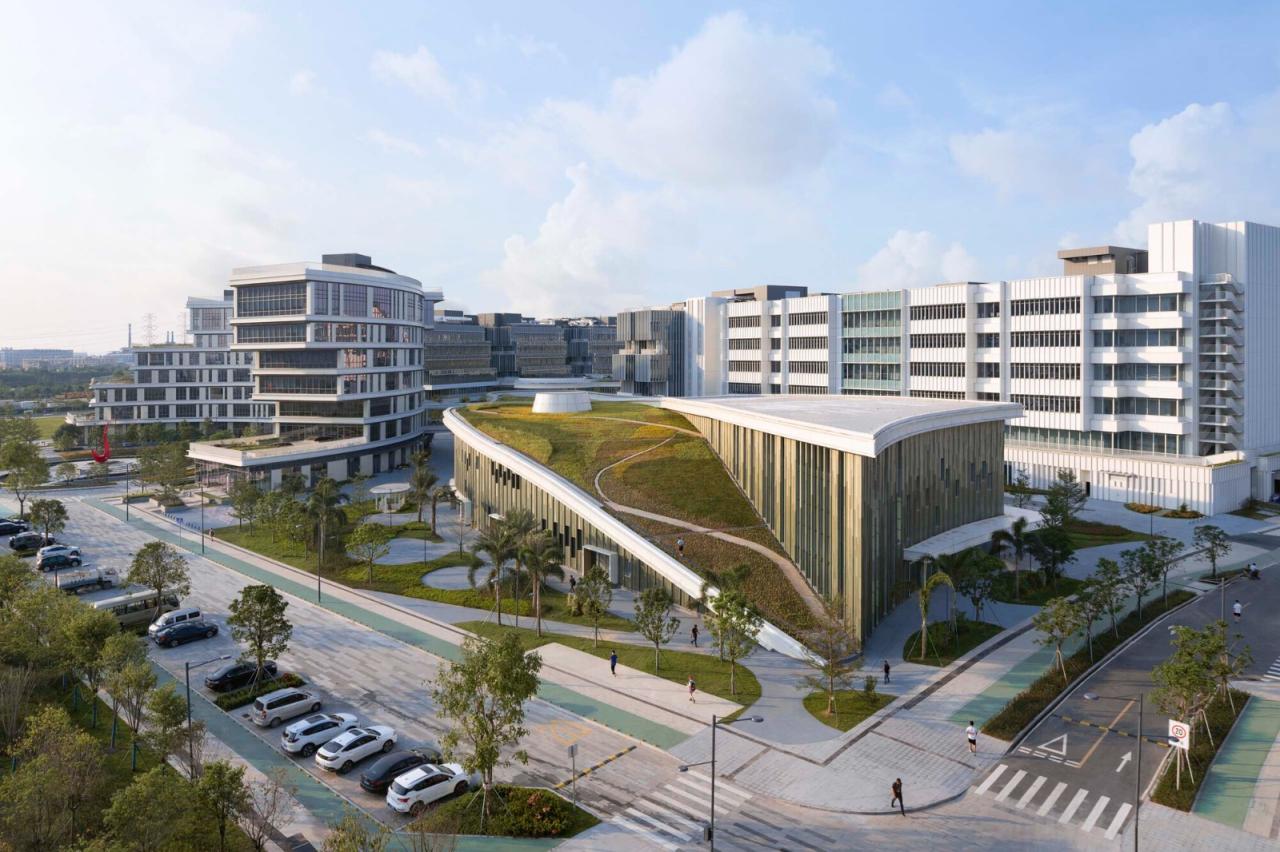 BIM建筑|香港科技大学(广州)校区 / KPF BIM建筑|香港科技大学(广州)校区 / KPF