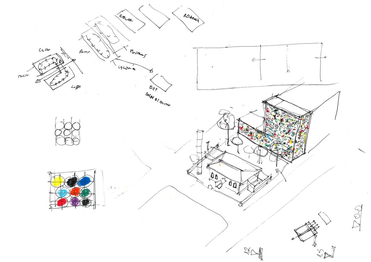BIM建筑|桶盖表皮,CNAD 艺术工艺设计中心 / Ramos Castellano Arquitectos BIM建筑|桶盖表皮,CNAD 艺术工艺设计中心 / Ramos Castellano Arquitectos