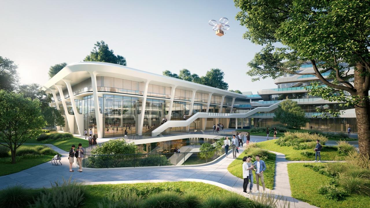 BIM建筑|聆听未来:科大讯飞全球总部 / 孟凡浩-line+建筑事务所 BIM建筑|聆听未来:科大讯飞全球总部 / 孟凡浩-line+建筑事务所