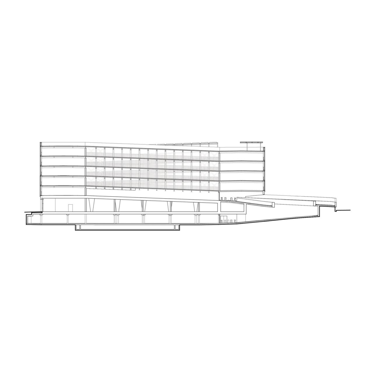 BIM建筑|精密控制,MHZN 瑞士楚格北站移动枢纽 / Hosoya Schaefer Architects BIM建筑|精密控制,MHZN 瑞士楚格北站移动枢纽 / Hosoya Schaefer Architects