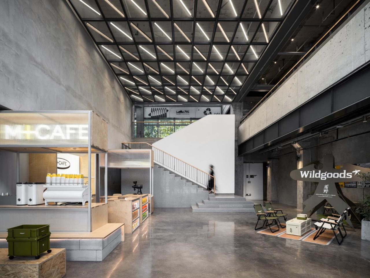 BIM建筑|山灰艺术社区,西安石油大学生活区锅炉房改造 / 日常建造 BIM建筑|山灰艺术社区,西安石油大学生活区锅炉房改造 / 日常建造