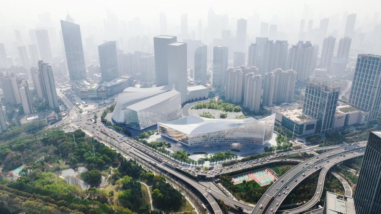 BIM建筑|武汉图书馆新馆:‘知识峡谷’方案中标 / MVRDV+浙大院 BIM建筑|武汉图书馆新馆:‘知识峡谷’方案中标 / MVRDV+浙大院