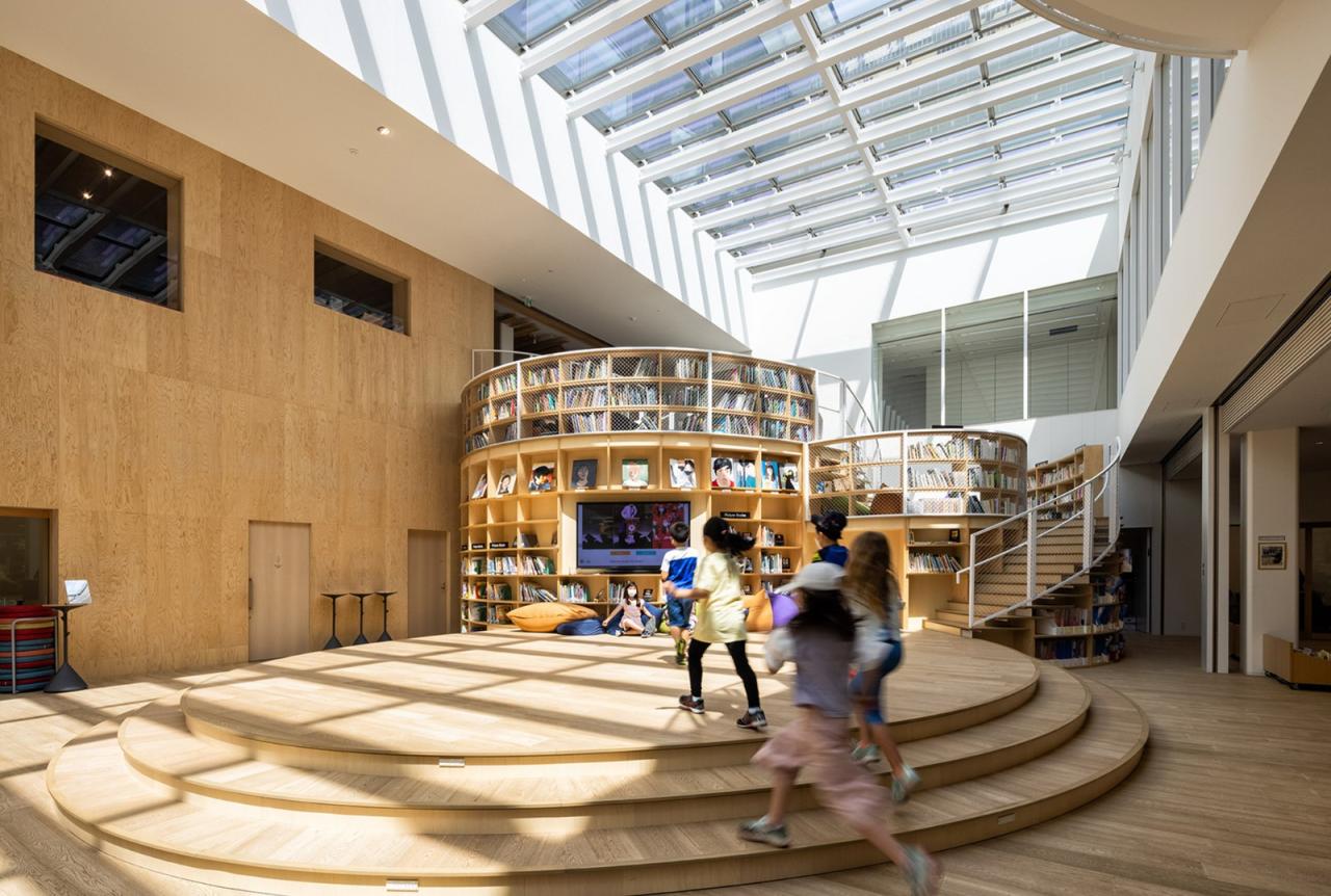 BIM建筑|横滨国际学校,内外均木质饰面 / 大成建设 + 隈研吾建筑都市设计事务所 BIM建筑|横滨国际学校,内外均木质饰面 / 大成建设 + 隈研吾建筑都市设计事务所