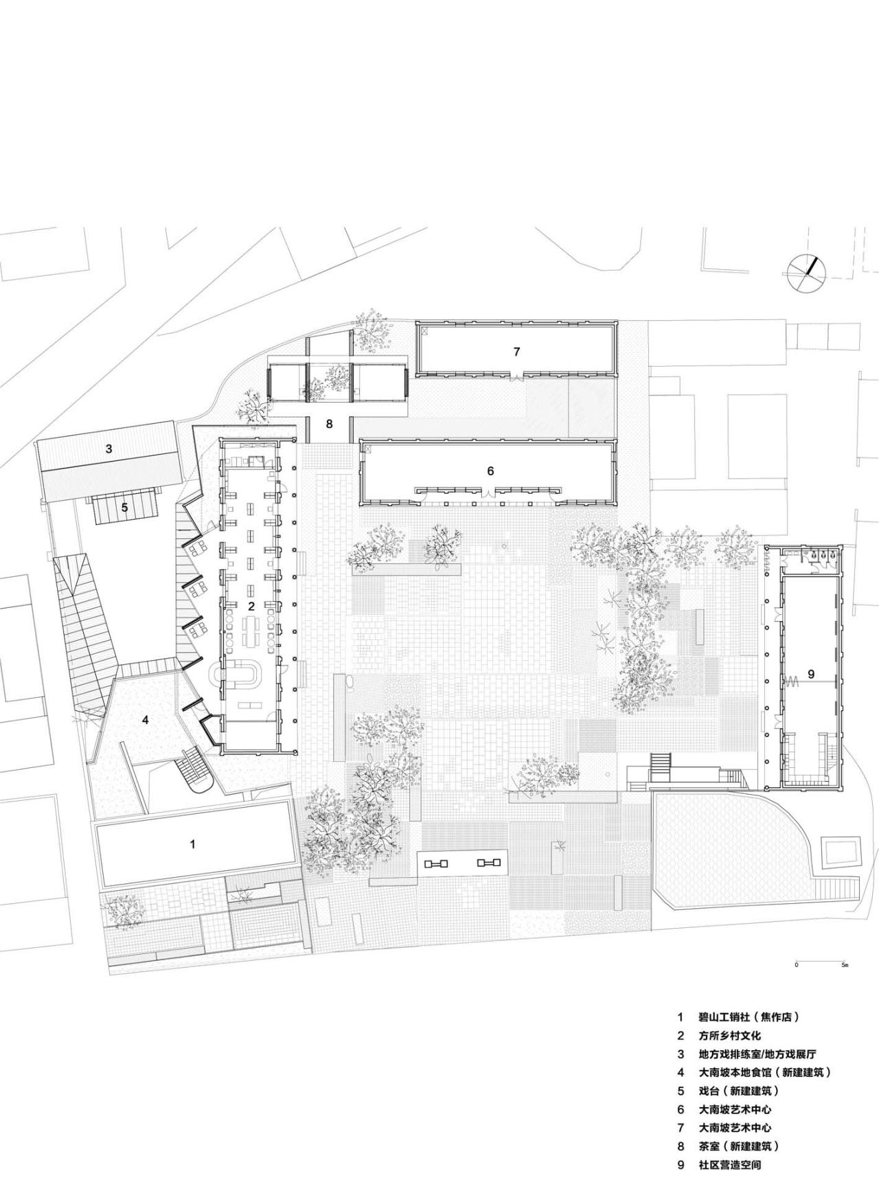 BIM建筑|大南坡大队部改造 / 场域建筑 BIM建筑|大南坡大队部改造 / 场域建筑