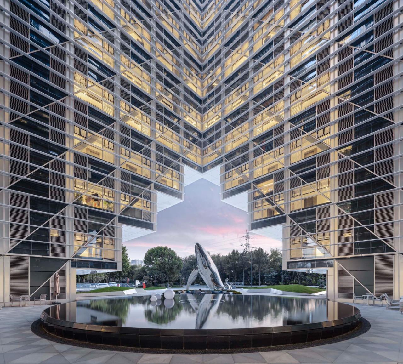 BIM建筑|杭州西溪深蓝 / GLA建筑设计 BIM建筑|杭州西溪深蓝 / GLA建筑设计