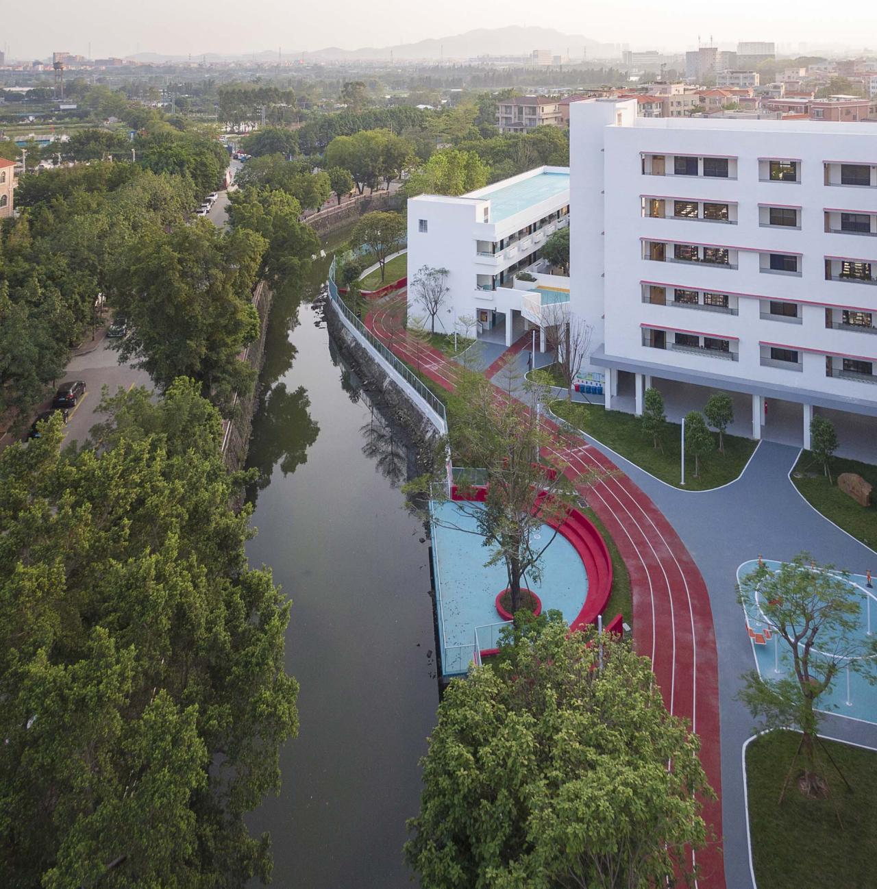 BIM建筑|龙江外国语学校附属小学改造(旺岗小学) / 竖梁社建筑 BIM建筑|龙江外国语学校附属小学改造(旺岗小学) / 竖梁社建筑