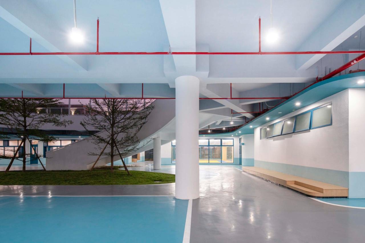 BIM建筑|龙江外国语学校附属小学改造(旺岗小学) / 竖梁社建筑 BIM建筑|龙江外国语学校附属小学改造(旺岗小学) / 竖梁社建筑