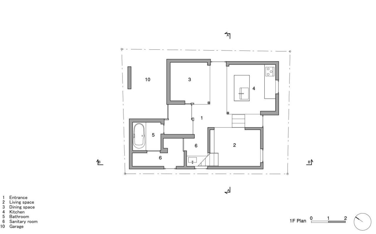 BIM建筑|邻里之间,Kohshien 住宅 / FujiwaraMuro Architects BIM建筑|邻里之间,Kohshien 住宅 / FujiwaraMuro Architects