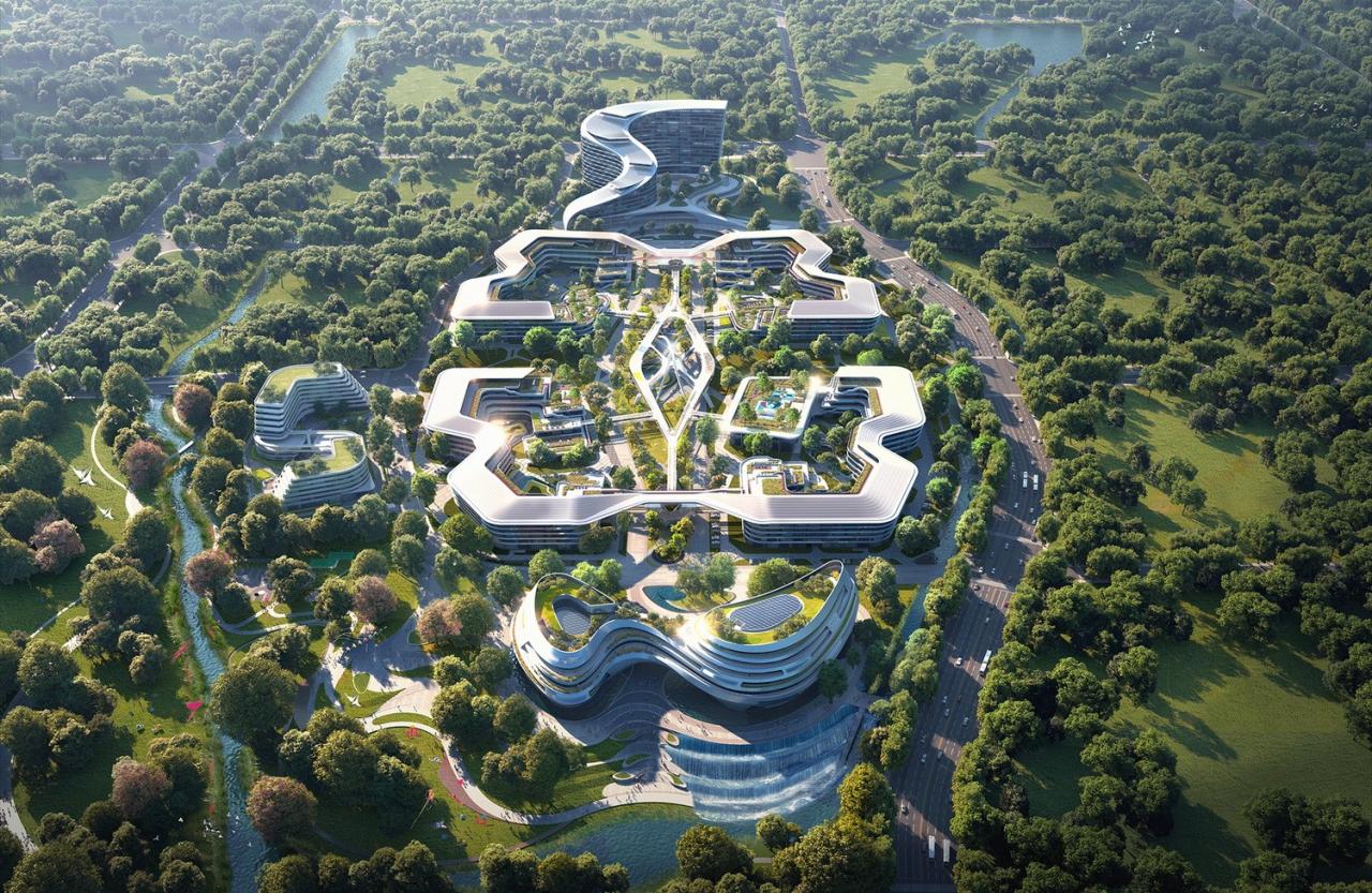 BIM建筑|聆听未来:科大讯飞全球总部 / 孟凡浩-line+建筑事务所 BIM建筑|聆听未来:科大讯飞全球总部 / 孟凡浩-line+建筑事务所