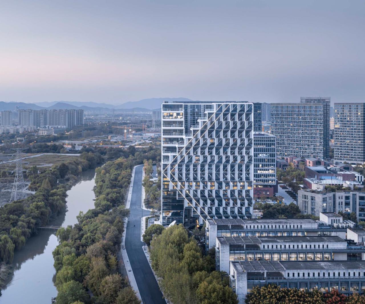 BIM建筑|杭州西溪深蓝 / GLA建筑设计 BIM建筑|杭州西溪深蓝 / GLA建筑设计