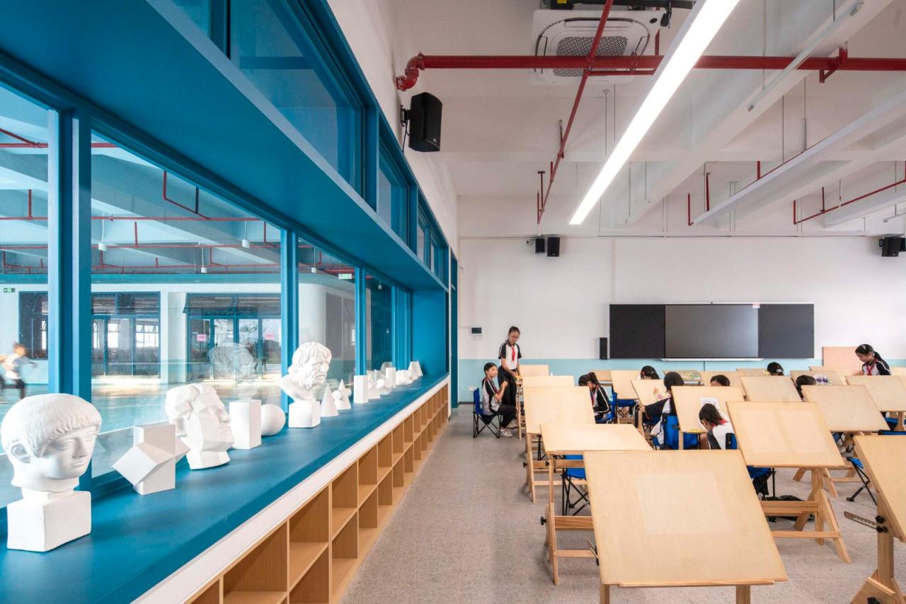 BIM建筑|龙江外国语学校附属小学改造(旺岗小学) / 竖梁社建筑 BIM建筑|龙江外国语学校附属小学改造(旺岗小学) / 竖梁社建筑