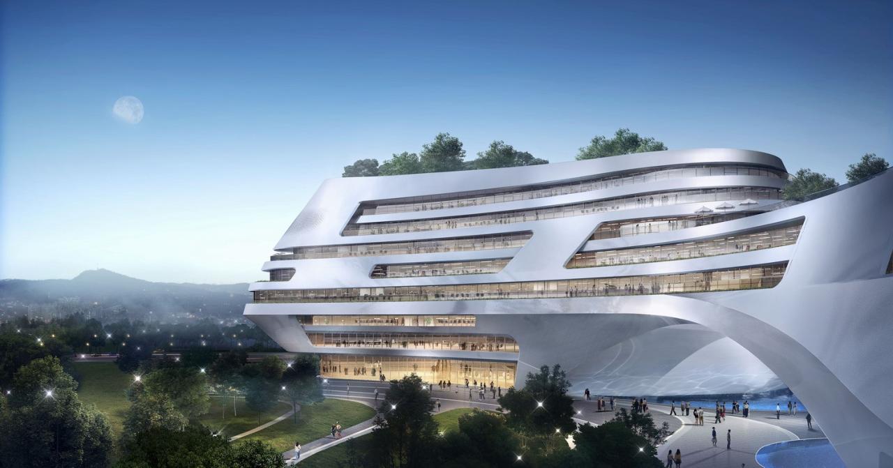 BIM建筑|聆听未来:科大讯飞全球总部 / 孟凡浩-line+建筑事务所 BIM建筑|聆听未来:科大讯飞全球总部 / 孟凡浩-line+建筑事务所