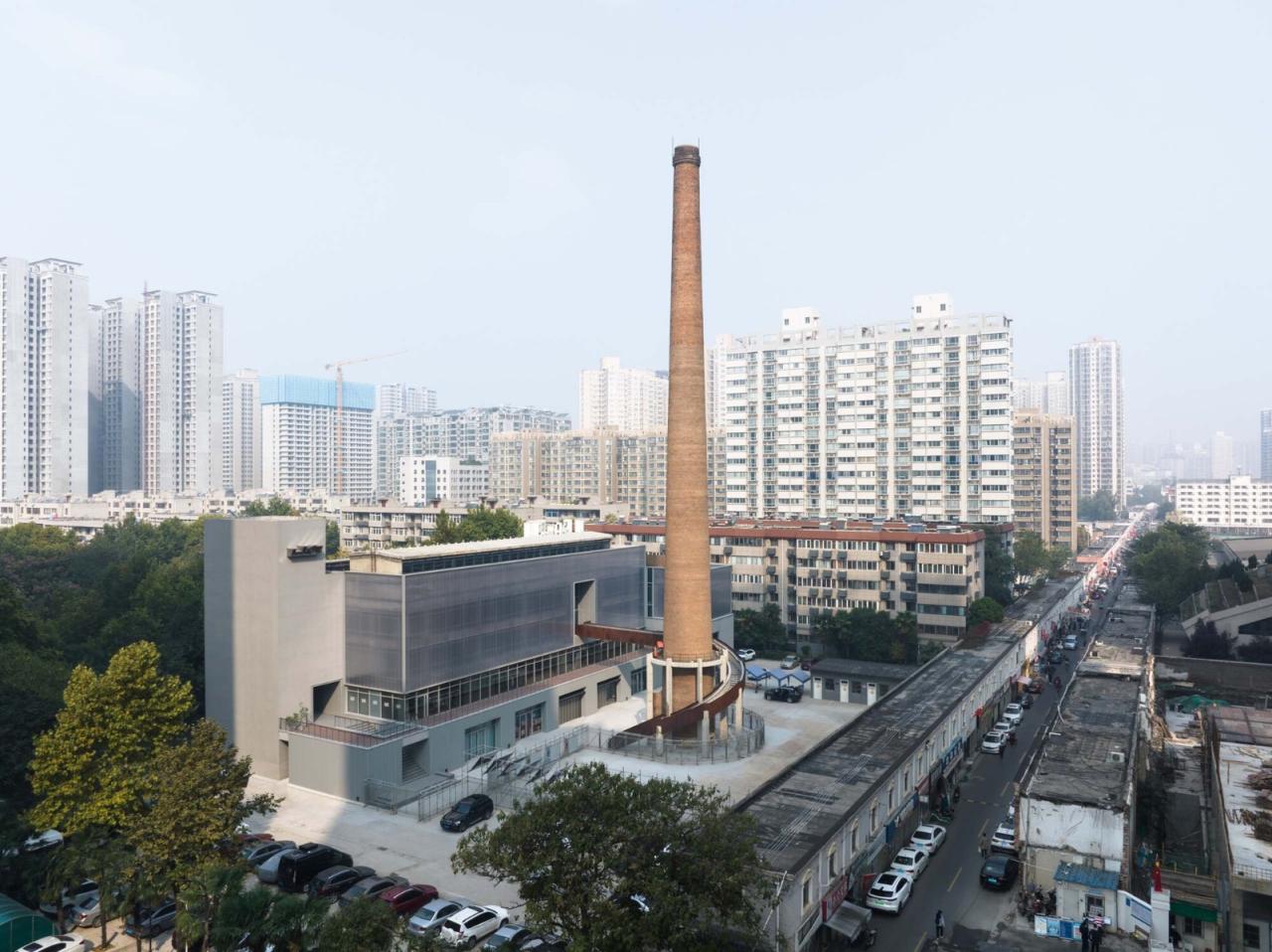 BIM建筑|山灰艺术社区,西安石油大学生活区锅炉房改造 / 日常建造 BIM建筑|山灰艺术社区,西安石油大学生活区锅炉房改造 / 日常建造
