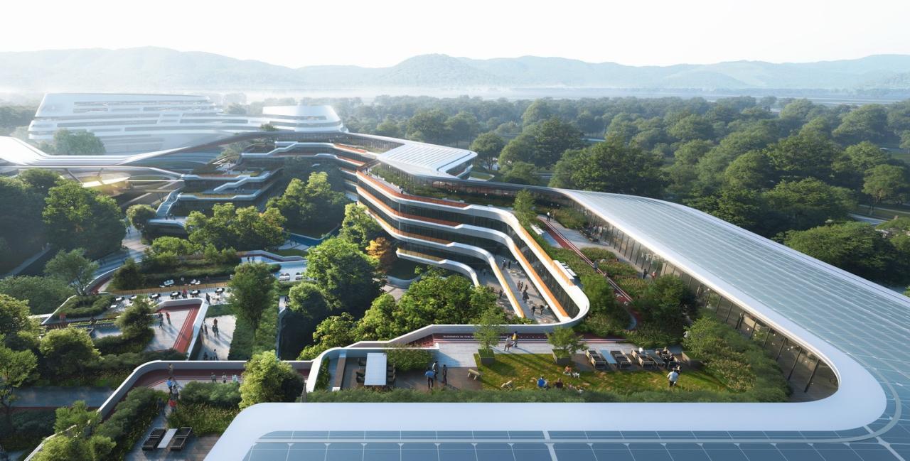 BIM建筑|聆听未来:科大讯飞全球总部 / 孟凡浩-line+建筑事务所 BIM建筑|聆听未来:科大讯飞全球总部 / 孟凡浩-line+建筑事务所