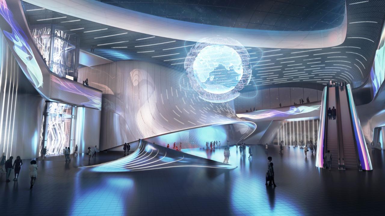 BIM建筑|成都科幻馆:2023世界科幻大会和雨果奖主会场 / 扎哈事务所 BIM建筑|成都科幻馆:2023世界科幻大会和雨果奖主会场 / 扎哈事务所