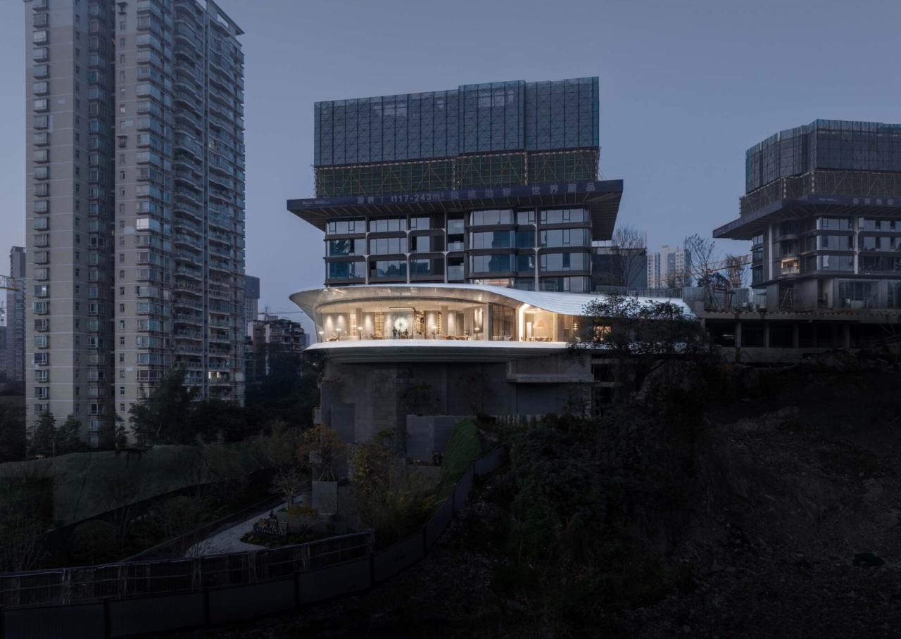 BIM建筑|重庆观宸城市会客厅 / 上海正象建筑设计事务所 BIM建筑|重庆观宸城市会客厅 / 上海正象建筑设计事务所