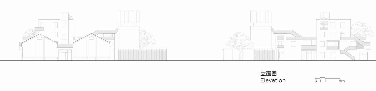 BIM建筑|长三角一体化示范区:丁栅水乡SOHO智慧粮仓 / line+建筑事务所、MLA+ BIM建筑|长三角一体化示范区:丁栅水乡SOHO智慧粮仓 / line+建筑事务所、MLA+