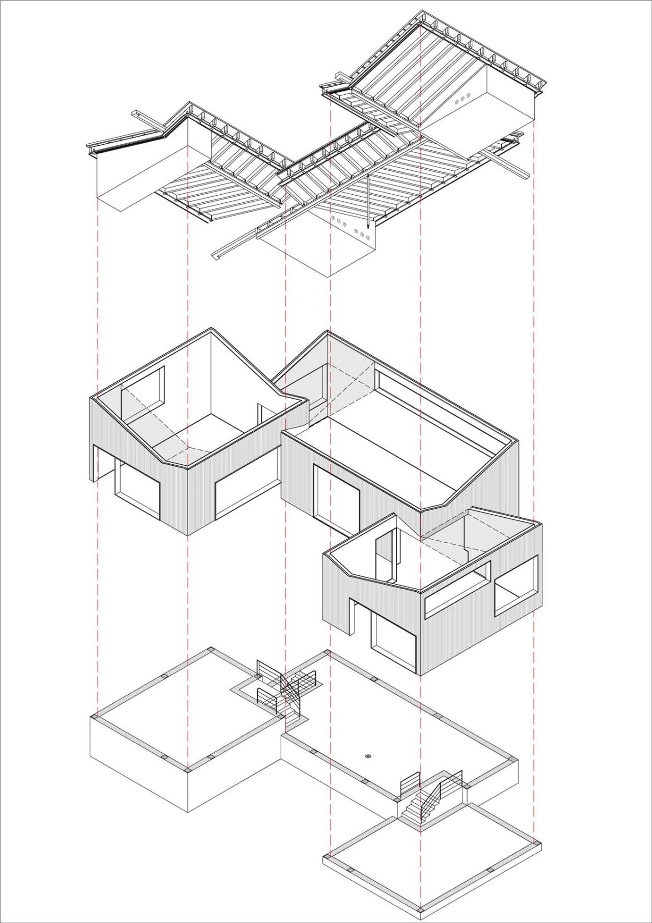 BIM建筑|定海台房 / 久舍营造工作室 BIM建筑|定海台房 / 久舍营造工作室