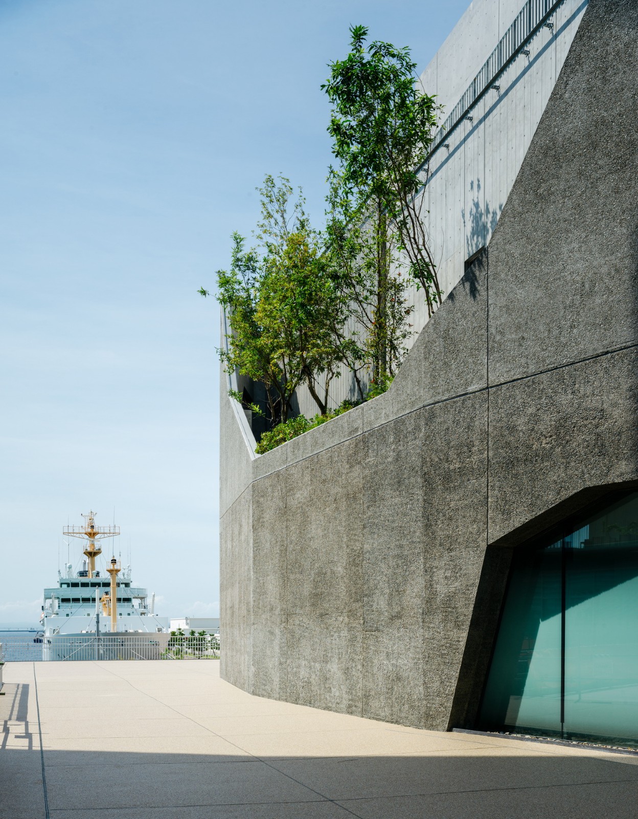 BIM建筑|神户港博物馆,海砂混凝土 / 大成建设 BIM建筑|神户港博物馆,海砂混凝土 / 大成建设
