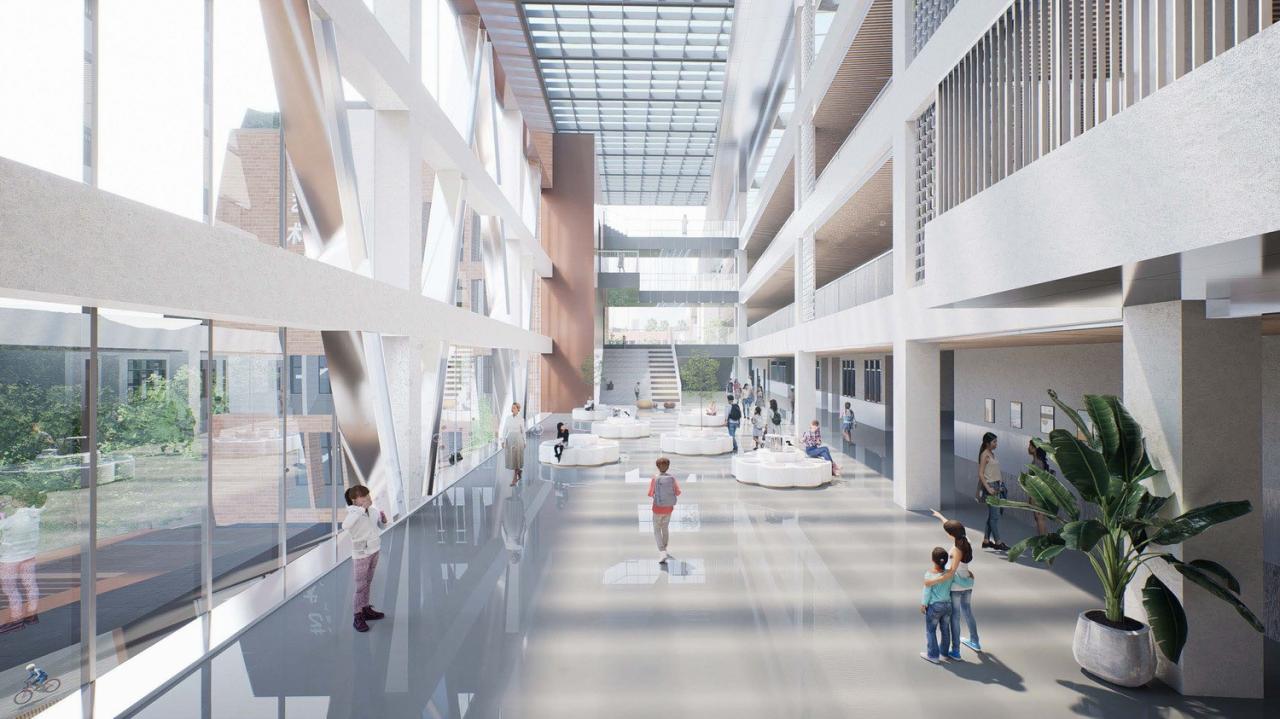 BIM建筑|深圳市黄龙坡九年一贯制学校 / 一境建筑设计 BIM建筑|深圳市黄龙坡九年一贯制学校 / 一境建筑设计