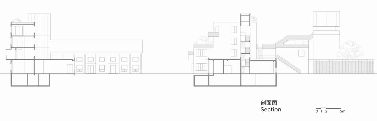 BIM建筑|长三角一体化示范区:丁栅水乡SOHO智慧粮仓 / line+建筑事务所、MLA+ BIM建筑|长三角一体化示范区:丁栅水乡SOHO智慧粮仓 / line+建筑事务所、MLA+