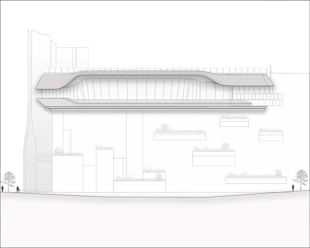 BIM建筑|重庆观宸城市会客厅 / 上海正象建筑设计事务所 BIM建筑|重庆观宸城市会客厅 / 上海正象建筑设计事务所