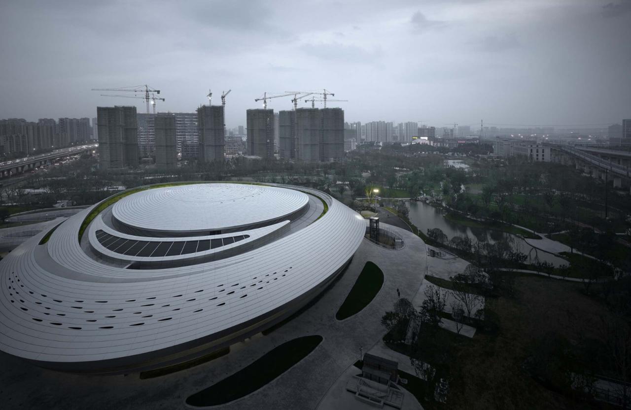BIM建筑|中国杭州电竞中心 / 中南建筑设计院 BIM建筑|中国杭州电竞中心 / 中南建筑设计院