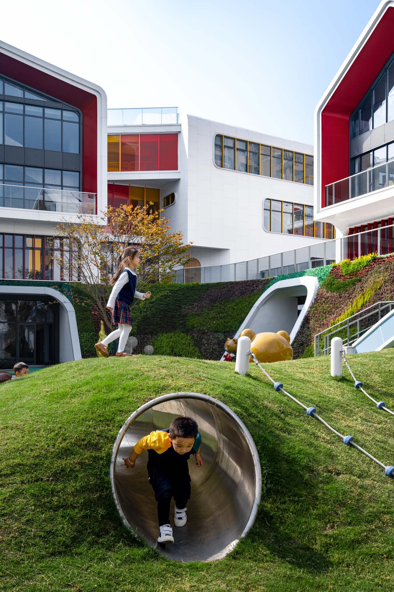 BIM建筑|金昌蒙德斐尔.幼儿园 / 零壹城市建筑事务所 BIM建筑|金昌蒙德斐尔.幼儿园 / 零壹城市建筑事务所