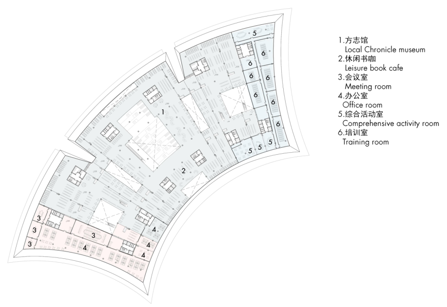 BIM建筑|中标候选方案:武汉图书馆新馆:叠书成阁·楚风江韵 / 维思平建筑设计 BIM建筑|中标候选方案:武汉图书馆新馆:叠书成阁·楚风江韵 / 维思平建筑设计