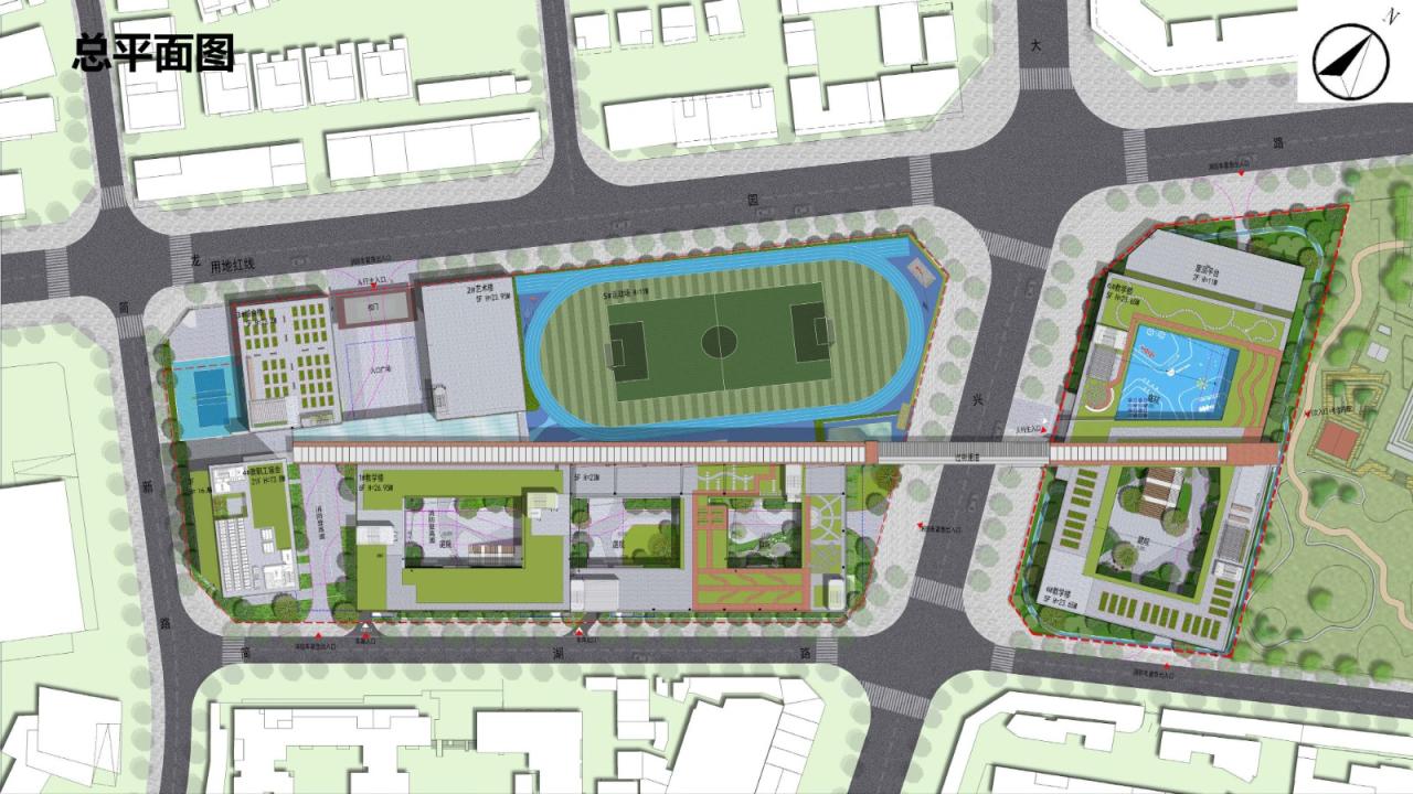 BIM建筑|深圳市黄龙坡九年一贯制学校 / 一境建筑设计 BIM建筑|深圳市黄龙坡九年一贯制学校 / 一境建筑设计