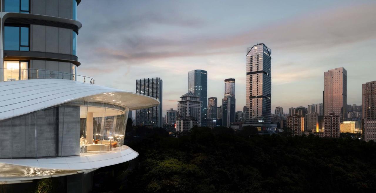 BIM建筑|重庆观宸城市会客厅 / 上海正象建筑设计事务所 BIM建筑|重庆观宸城市会客厅 / 上海正象建筑设计事务所