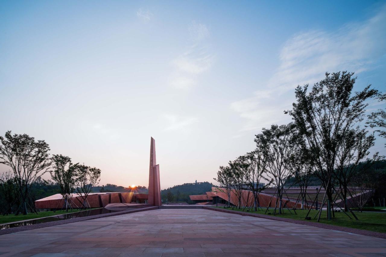 BIM建筑|江姐故里红色教育基地 / 四川省建筑设计研究院 BIM建筑|江姐故里红色教育基地 / 四川省建筑设计研究院