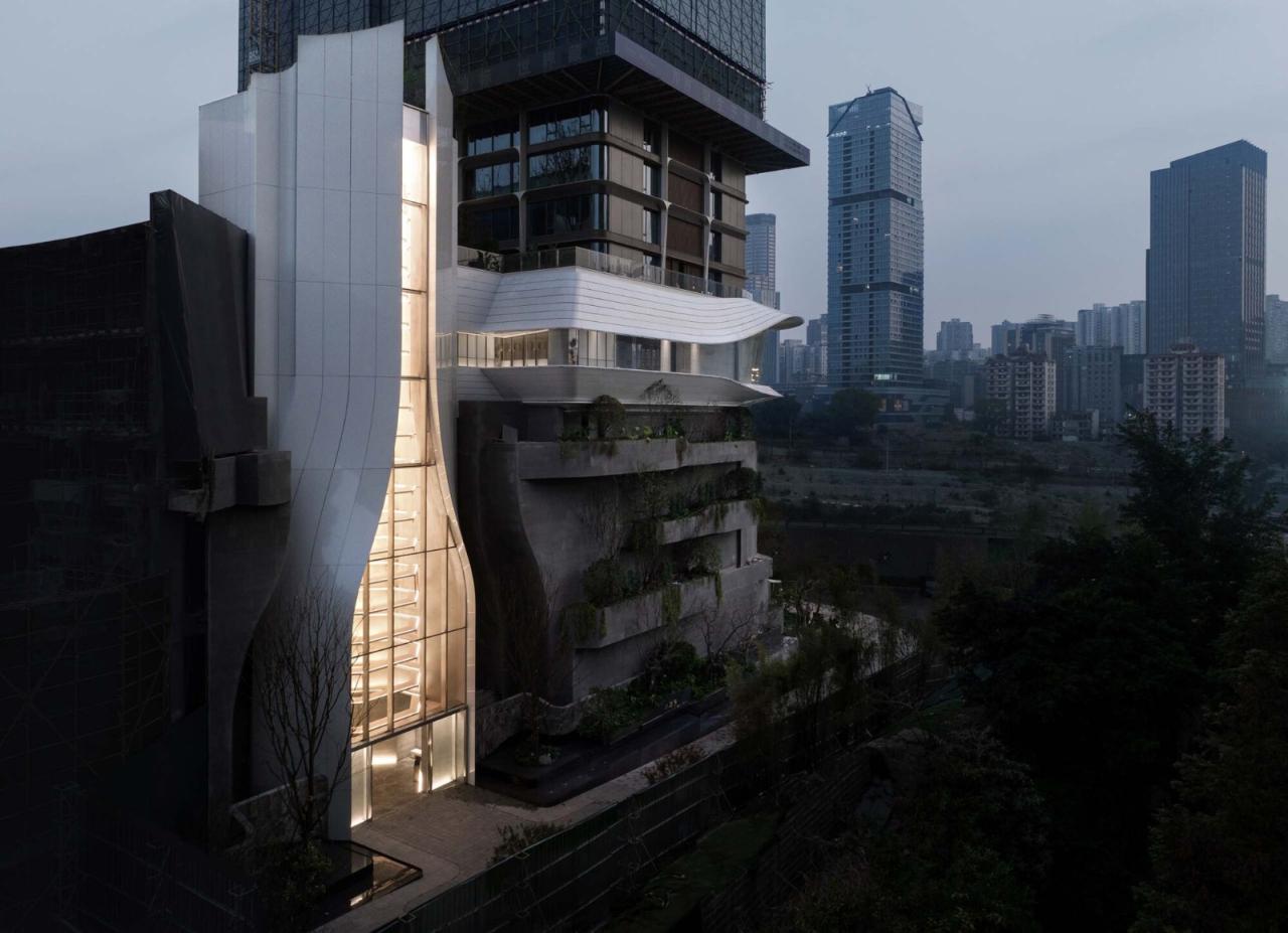 BIM建筑|重庆观宸城市会客厅 / 上海正象建筑设计事务所 BIM建筑|重庆观宸城市会客厅 / 上海正象建筑设计事务所