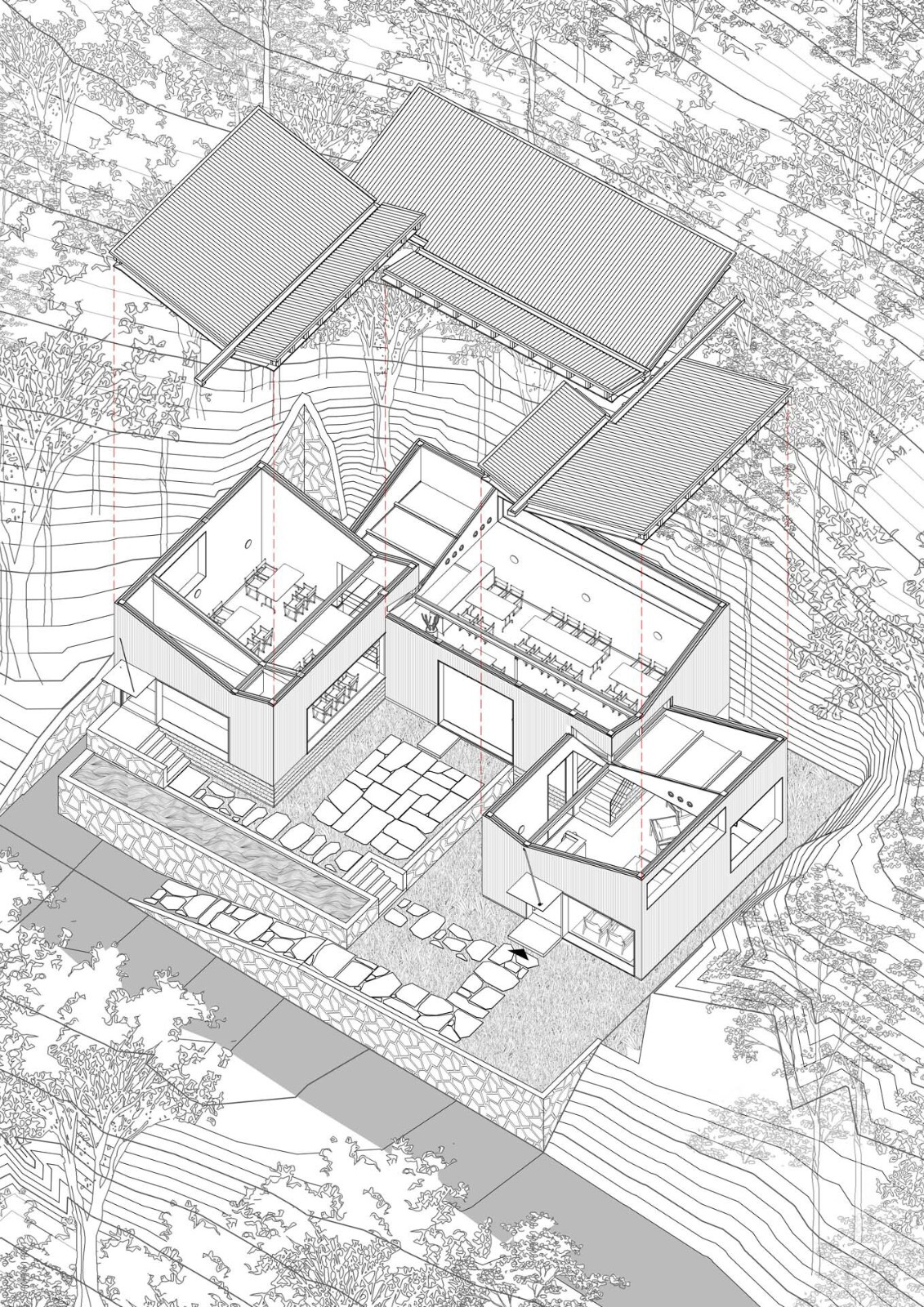 BIM建筑|定海台房 / 久舍营造工作室 BIM建筑|定海台房 / 久舍营造工作室