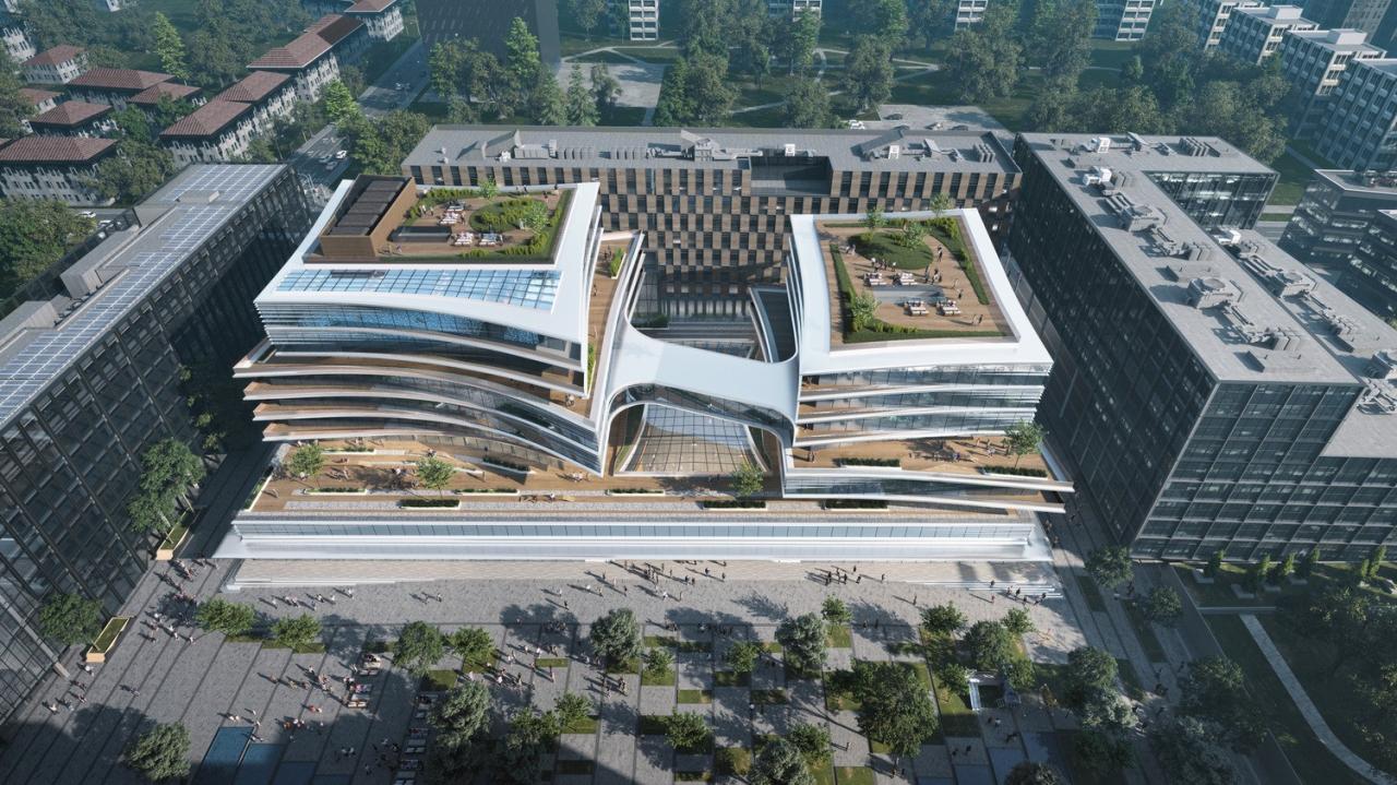 BIM建筑|Hanner 商业中心即将动工 / 扎哈事务所 BIM建筑|Hanner 商业中心即将动工 / 扎哈事务所