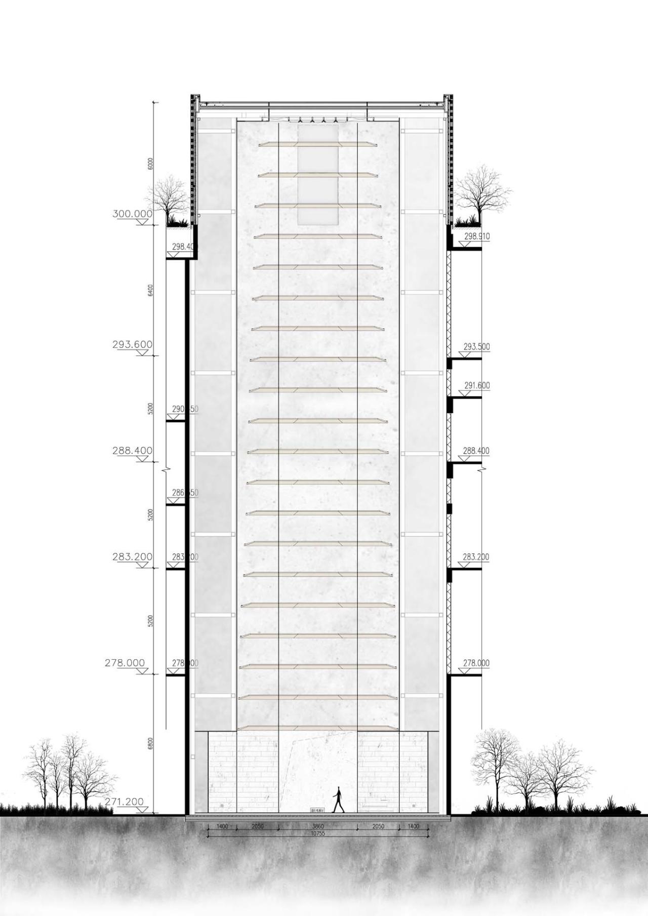 BIM建筑|重庆观宸城市会客厅 / 上海正象建筑设计事务所 BIM建筑|重庆观宸城市会客厅 / 上海正象建筑设计事务所
