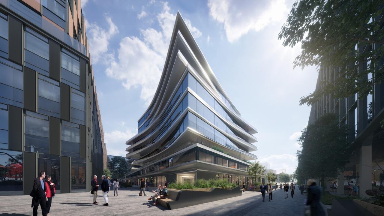 BIM建筑|Hanner 商业中心即将动工 / 扎哈事务所 BIM建筑|Hanner 商业中心即将动工 / 扎哈事务所