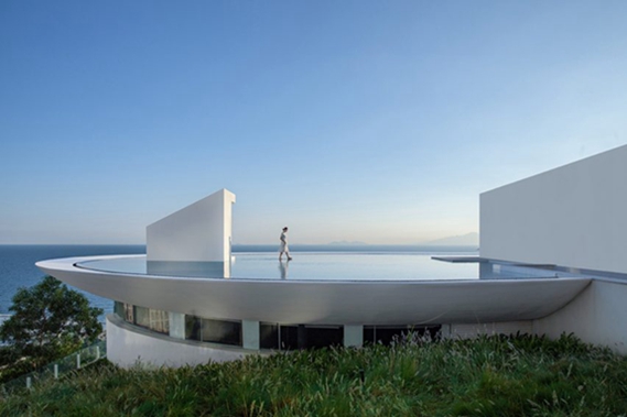 BIM建筑|三文工作室设计悬崖顶图书馆 BIM建筑|三文工作室设计悬崖顶图书馆