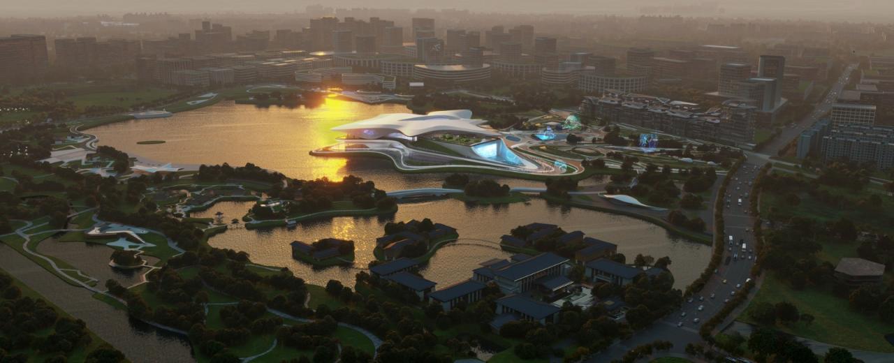 BIM建筑|成都科幻馆:2023世界科幻大会和雨果奖主会场 / 扎哈事务所 BIM建筑|成都科幻馆:2023世界科幻大会和雨果奖主会场 / 扎哈事务所