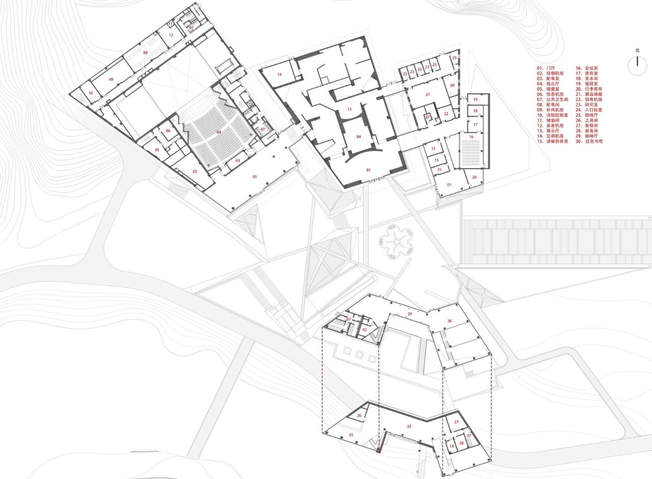 BIM建筑|江姐故里红色教育基地 / 四川省建筑设计研究院 BIM建筑|江姐故里红色教育基地 / 四川省建筑设计研究院