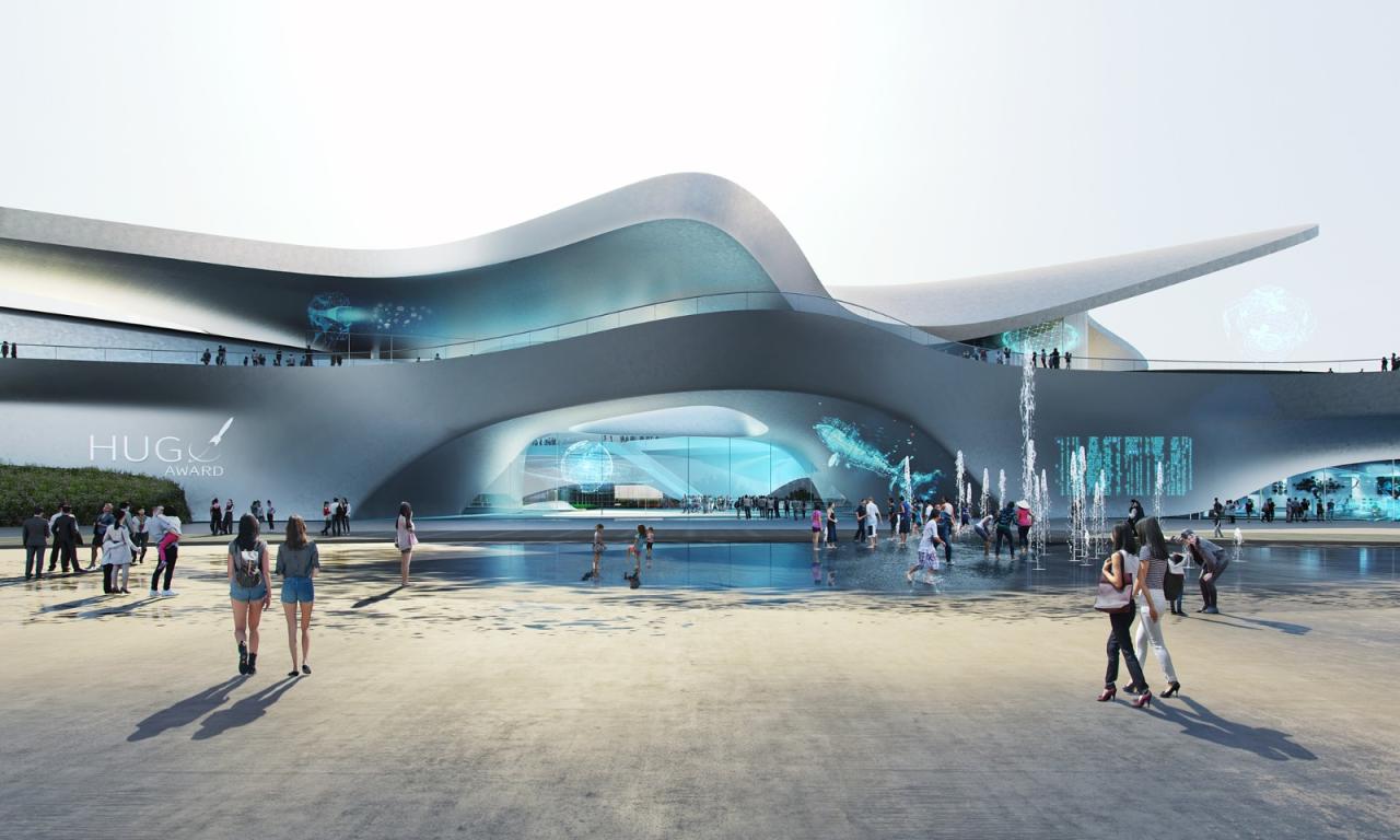 BIM建筑|成都科幻馆:2023世界科幻大会和雨果奖主会场 / 扎哈事务所 BIM建筑|成都科幻馆:2023世界科幻大会和雨果奖主会场 / 扎哈事务所